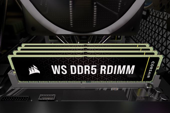 Corsair Launches WS Series XMP/EXPO DDR5 RDIMMs for Workstation Memory Market