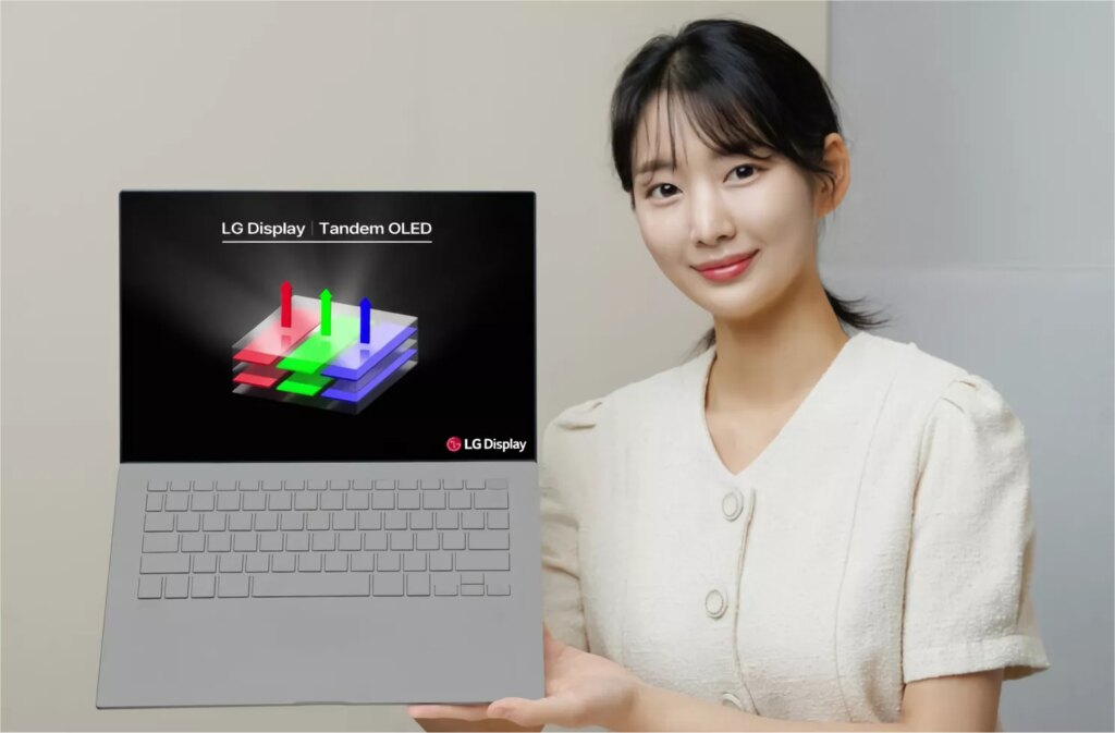 LG Display Commences Mass Production of World’s First Tandem OLED Laptop Screens