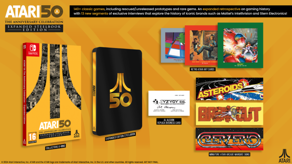 Atari’s 50th Anniversary Collection Expands with Almost 40 New Games