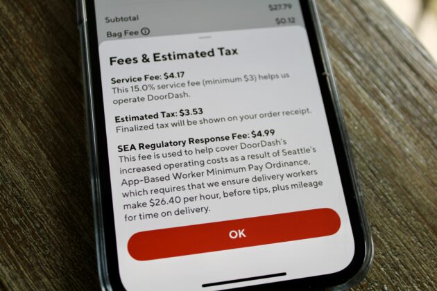 DoorDash Pledges to Eliminate Controversial Consumer Fee in Seattle if New Minimum Wage Legislation is Approved