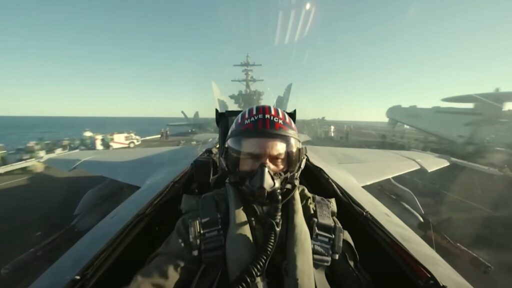 Which Aircraft Carrier Featured in Top Gun: Maverick?
