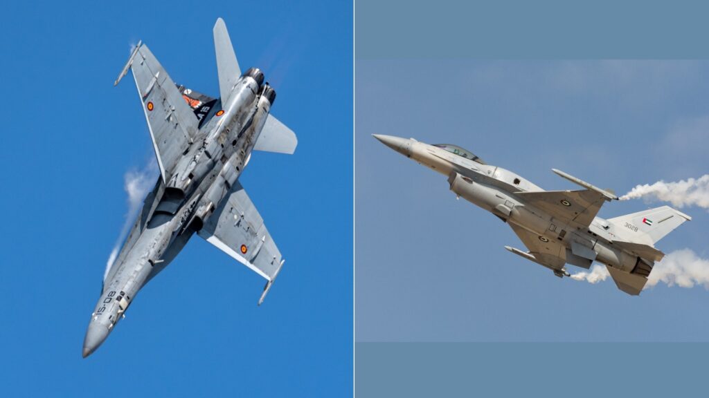 Key Distinctions Between F-16 and F-18 Fighter Jets