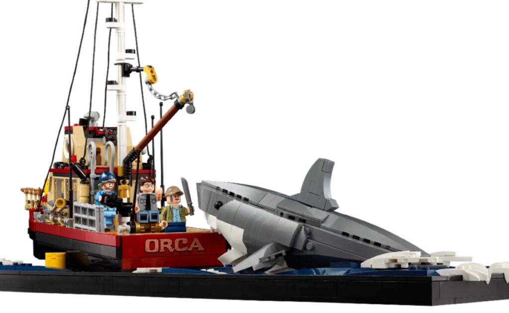 Lego to Launch Jaws Set in August, Featuring Epic Final Showdown on Quint’s Boat
