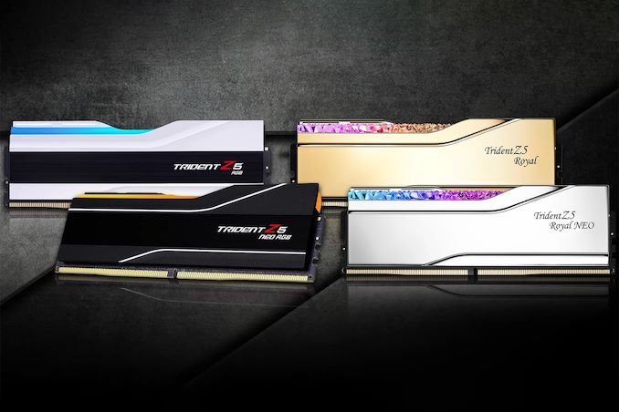 G.Skill Launches High-Performance DDR5 Memory Modules: CL30 at 6400 MT/s