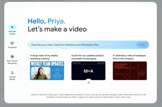 Google’s Vids AI Video Creator Expands to More Workspace Tiers