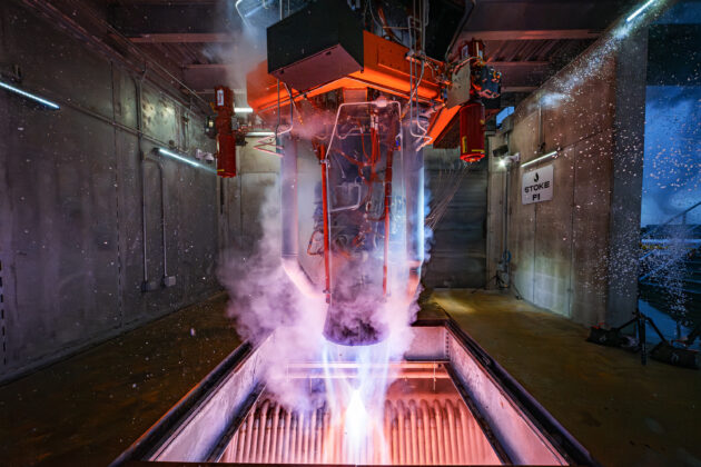 Stoke Space Successfully Hotfires Rocket Engine on New Vertical Test Stand—A Major Milestone for Washington Startup