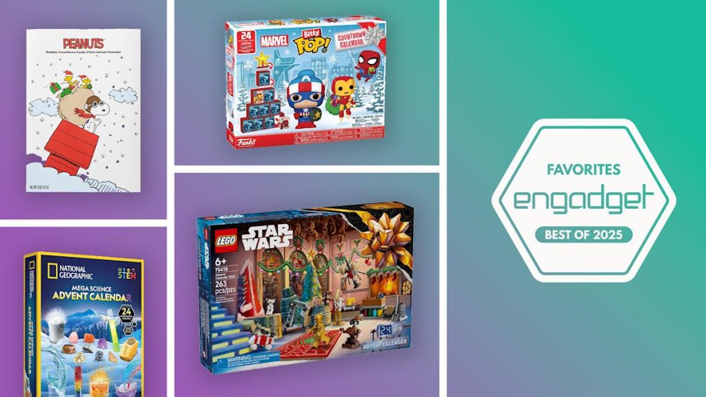 Our Top Picks for 2025 Advent Calendars: Featuring Pokémon, Lego, Magna-Tiles, Funko Pop, and More