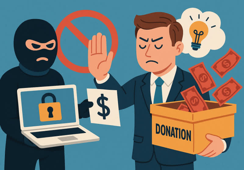 Company Declines Ransomware Payment, Opts to Fund Cybercrime Research Instead