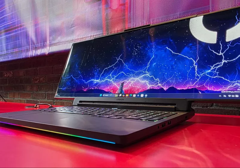 Lenovo’s Rollable Laptop Concept Transforms a Gaming Notebook into an Ultrawide Display