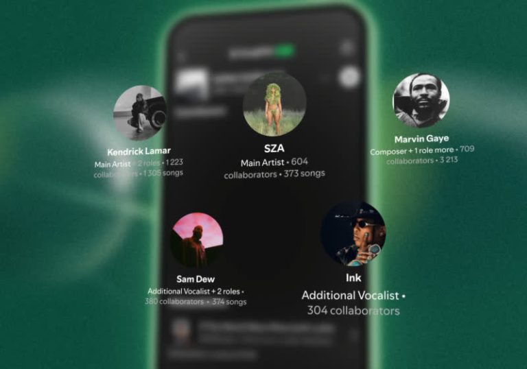 Spotify’s SongDNA traces the artistic heritage of your favorite tracks.