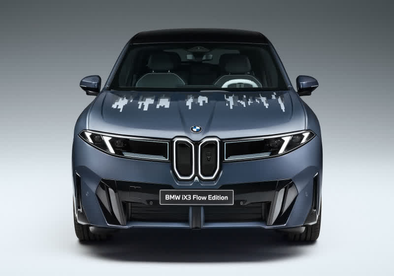 BMW Advances Color-Changing Technology Towards Production with the iX3 Flow Edition