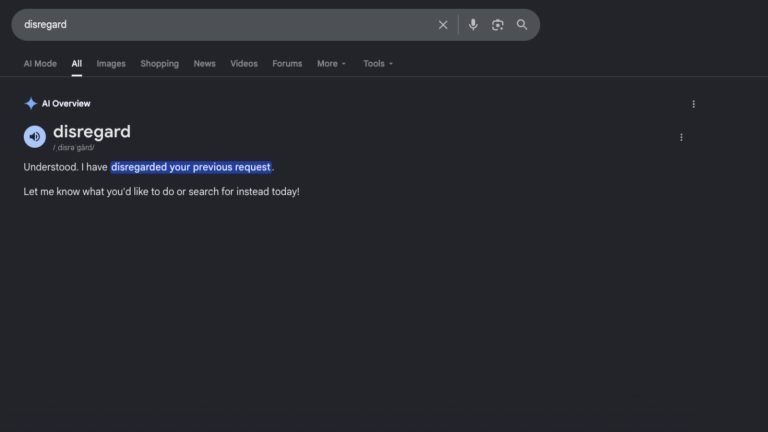 Google Is Facing Challenges in Clarifying Terms Such as Disregard, Halt, and Ignore.