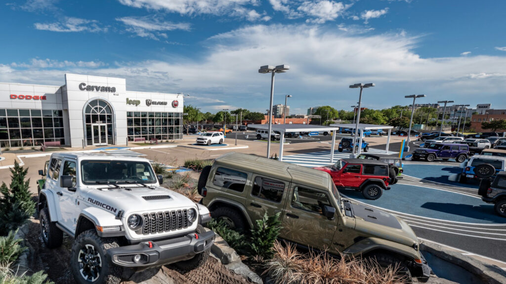Carvana Opens Its First Test Drive Center at a Dealership, with Plans for Expansion