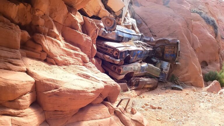 This Distant Canyon Is Among America’s Strangest Automobile Cemeteries