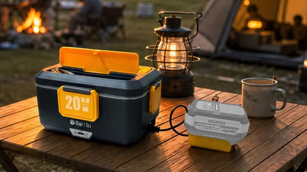 This  Lunch Heater is Compatible with Your Existing DeWalt 20V Battery