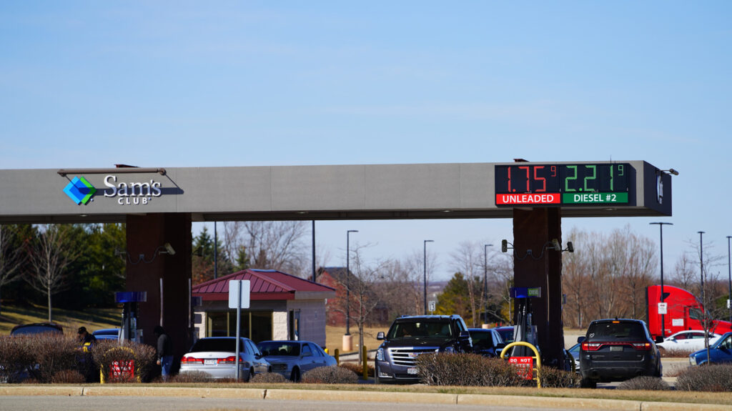 What Strategies Does Sam’s Club Use to Maintain Lower Gas Prices Than Competing Fuel Stations?